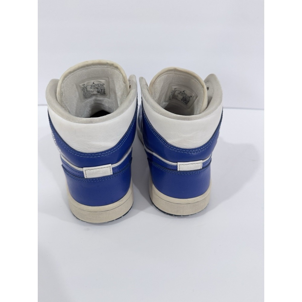 Air Jordan 1 Mid Kentucky Blue, Women's 7 - Picture 4 of 7